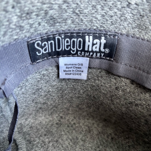 San Diego Hat Company Gray Zebra Tiger Stripe Bucket Hat - Picture 5 of 13
